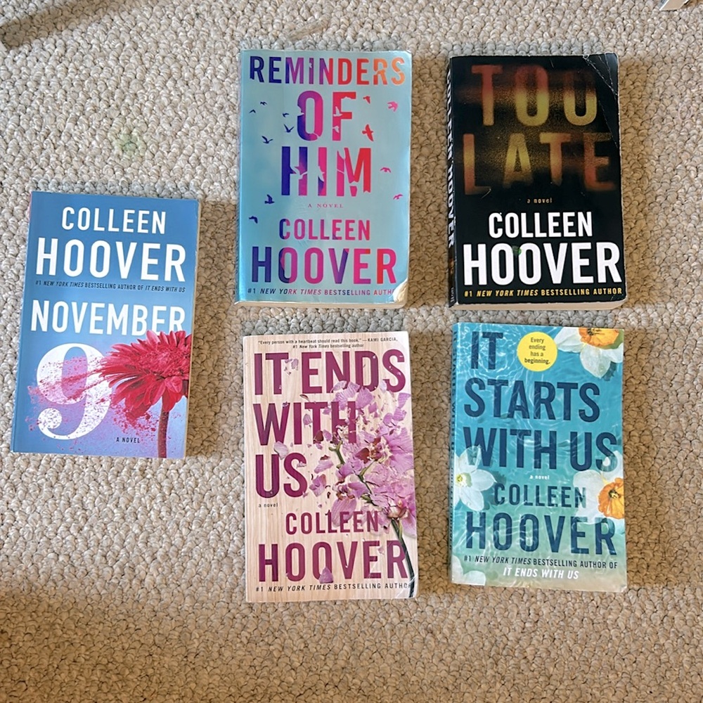 Colleen Hoover Books